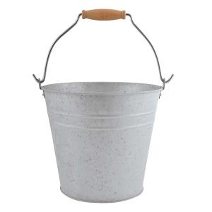 Seau zinc patiné 5 litres gris