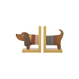 Serre-livres en bois FSC multicolore ( Lot de 2 )