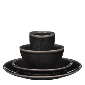 Service de table Tabo Noir Céramique H32xB27xL31cm