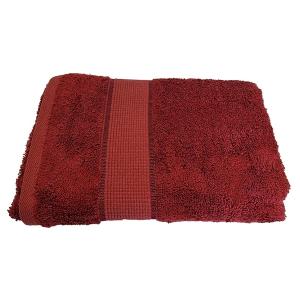 Serviette bambou rouge 30 x 50 cm