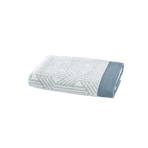 Serviette coton bleu clair 50x100 cm
