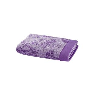 Serviette coton violet 50x100 cm