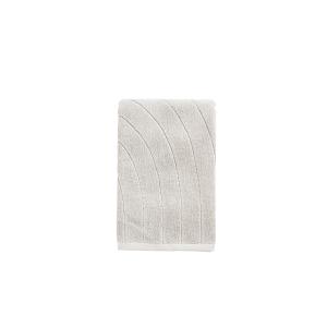 Serviette de bain 100% coton gris clair 70x140 cm