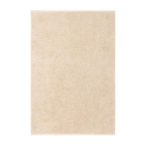 Serviette de bain en  coton beige 100 x 150 cm