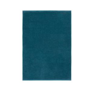 Serviette de bain en  coton bleu 100 x 150 cm