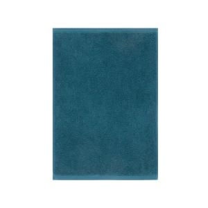 Serviette de bain en  coton bleu 40 x 60 cm