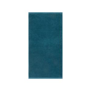 Serviette de bain en  coton bleu 50 x 100 cm