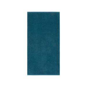Serviette de bain en  coton bleu 70 x 140 cm