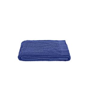 Serviette de bain en coton bleu indigo 70x140 cm