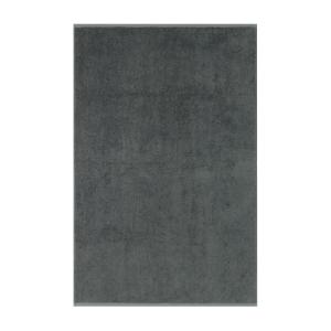 Serviette de bain en  coton gris 100 x 150 cm