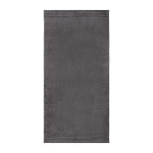 Serviette de bain en  coton gris 70 x 140 cm