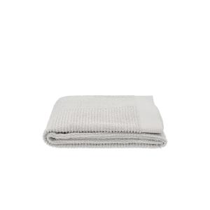 Serviette de bain en coton gris clair 70x140 cm