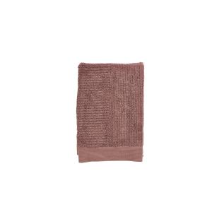 Serviette de bain en coton rose poudré 70x140 cm