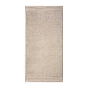 Serviette de bain en  coton taupe 70 x 140 cm