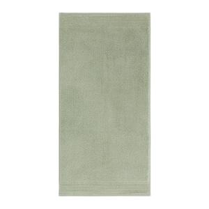 Serviette de bain en  coton vert 50 x 100 cm