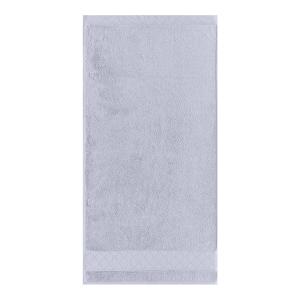 Serviette de bain en coton voile grisé 30 x 50