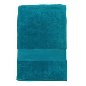 Serviette de bain éponge velours unie Classy" Lake 90x180"