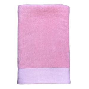 Serviette de bain éponge velours unie Shady" Candy 90x160"