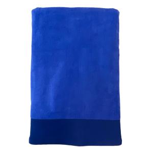 Serviette de bain éponge velours unie Shady" Royal 90x160"