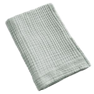 Serviette de bain gaze de coton eucalyptus 70x130 cm