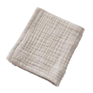 Serviette de bain gaze de coton naturel 30x50 cm