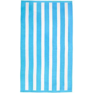 Serviette de plage éponge Velours  Bahia" Bleu Turquoise 10…