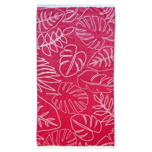 Serviette de plage éponge velours Jacquard Skiva" 90x170cm…