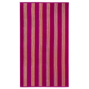 Serviette de plage éponge velours Milonga Fuchsia 90x170 40…