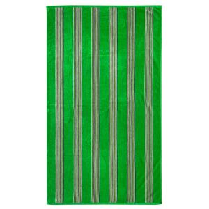 Serviette de plage éponge velours Milonga vert 90x170 400g/…