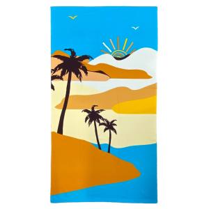 Serviette de plage microfibre Dunes"s 90x170cm multicolore"