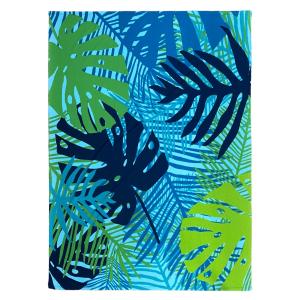 Serviette de plage microfibre Jungy 140x170 vert