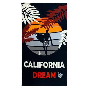Serviette de plage microfibre Malibu Dream 90x170 noir