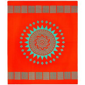 Serviette de plage  microfibre Orange  Solari 140x170