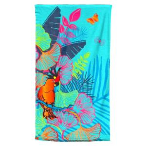 Serviette de plage microfibre Perrocco 90x170 multicolore