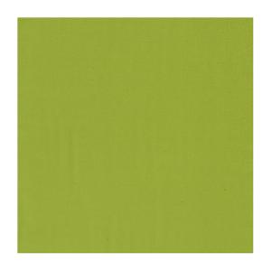 Serviette de Table Unie en coton vert kiwi 50 x 50