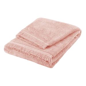 Serviette de toilette 100% Coton BIO 85x140cm Nude