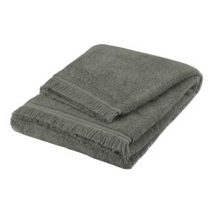Serviette de toilette 100% Coton BIO 85x140cm Sauge