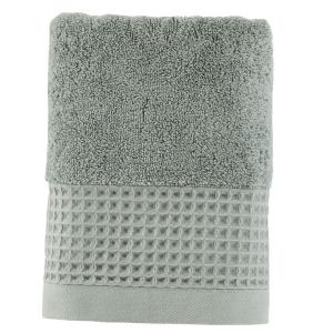 Serviette de toilette coton bio  vert