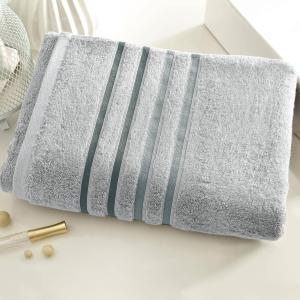 Serviette de toilette en acrylique gris moyen 50x100