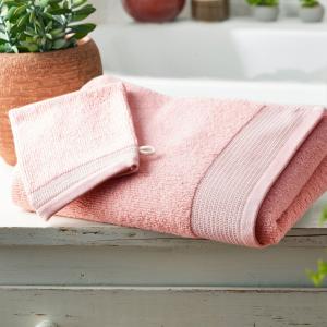 Serviette de toilette en coton 450 g/m² rose nude 50x90