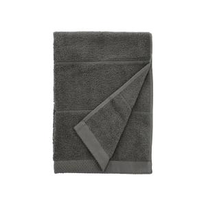 Serviette en coton anthracite 70x140 cm