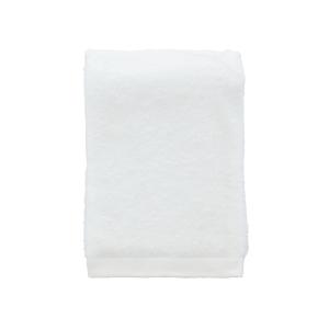 Serviette en coton bio blanc