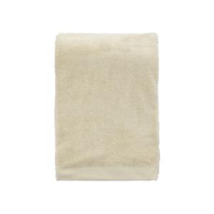 Serviette en coton bio blanc cassé