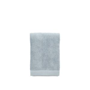 Serviette en coton bio bleu lin