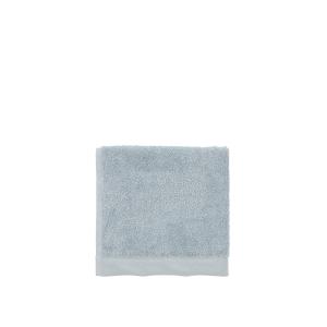 Serviette en coton bio bleu lin 40x60 cm