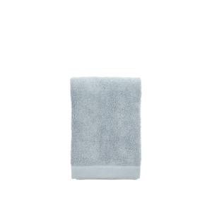 Serviette en coton bio bleu lin 50x100 cm