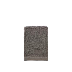 Serviette en coton bio gris 50x100 cm