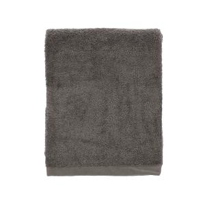 Serviette en coton bio gris 90x150 cm