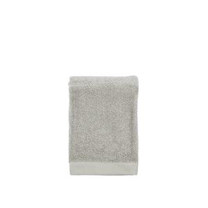 Serviette en coton bio gris clair 50x100 cm