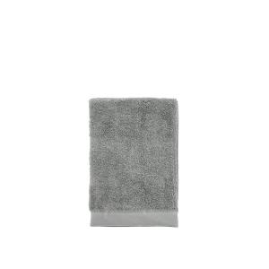 Serviette en coton bio gris pierre 50x100 cm